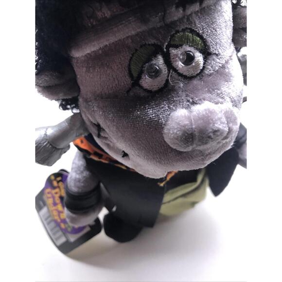 Halloween Frankenstein Animated Plush Sings, Eyes Flash Vintage Dandee - Picture 7 of 9